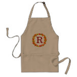 Autumn Wreath Customisable aprons