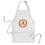 Autumn Wreath Customizable Apron