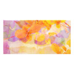 Autumnal grunge leaves
