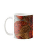 Autumnal leaves composition mug