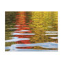 autumnal reflections postcard
