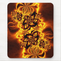 Autumn's Ablaze Mousepads