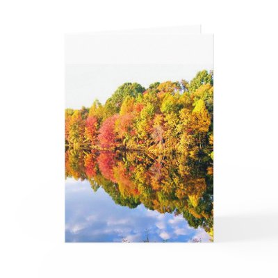AUTUMNS ELEGANCE GREETING CARD by YOGI_1