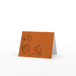 Autumn's Harvest Note Card