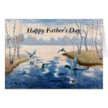 Autumn's Mallards Father's Day Card