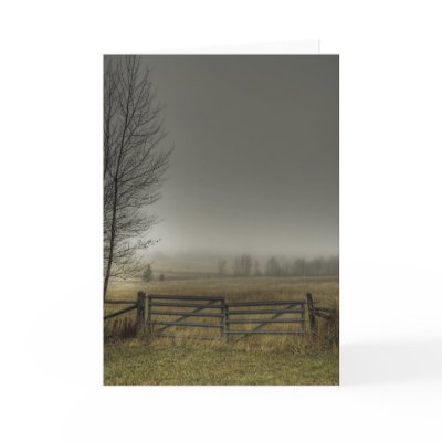 Autumns Pasture Card by Digitalwonder