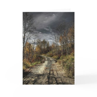 Autumns Road Card by Digitalwonder