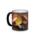 Autumns warm embrace. mugs