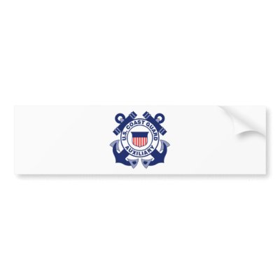 aux large logo bumper stickers by uscgauximages