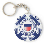 aux large logo key chain