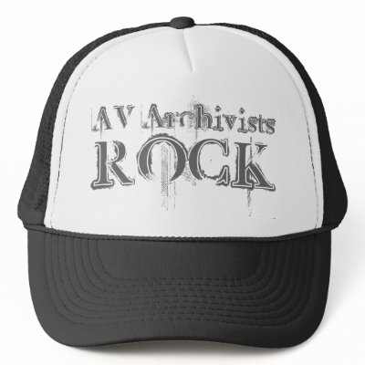 AV Archivists Rock Mesh Hats by busybrain