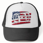 AV Original - American Flag Womens Tshirt Hats