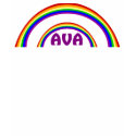 AVA DOUBLE RAINBOW TEE t-shirts