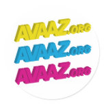 Avaaz Circular Sticker