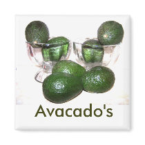 Avacado pretty Magnet