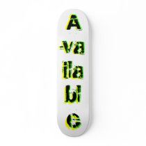 Available Jamaican Custom Skateboard
