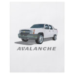 Avalanche White flyers