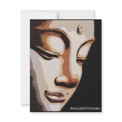Avalokitesvara Custom Invitation by buddha_greeting_card
