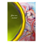 AVALON , gem yellow Personalised Invitations
