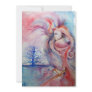 AVALON , soft pink purple blue Personalized Invitation