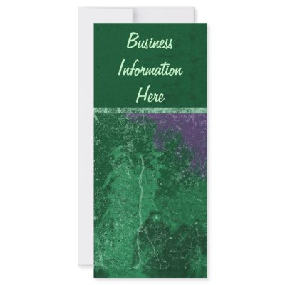 Avatar Green 2012 Calendar Bookmark Rack Card by duhlar