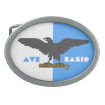 AVE LAZIO OVAL BELT BUCKLE
