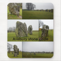Avebury Collage Mousepad