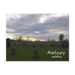 Avebury Solstice Postcard