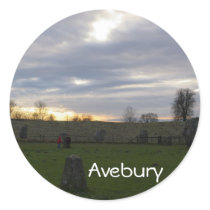 Avebury Solstice Stickers