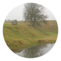 Avebury Tree Round Sticker