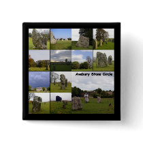 Avebury Year Pinback Button