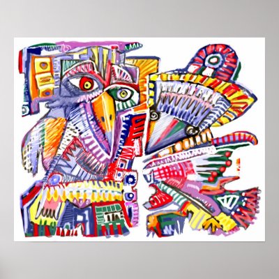 Avechuchos Precolombinos by Alejandro