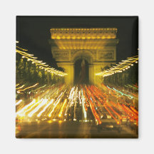 Avenue des Champs-Elysees, Arch of Triumph, Magnets