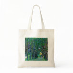 Avenue in schloss kammer park art by Gustav Klimt Tote Bags