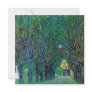Avenue in schloss kammer park art by Gustav Klimt