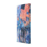 Avenue in the Rain by Frederick Childe Hassam Canvas Print