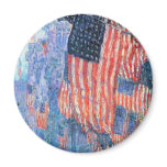 Avenue in the Rain by Frederick Childe Hassam Refrigerator Magnets