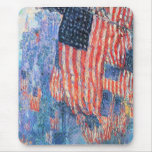 Avenue in the Rain by Frederick Childe Hassam Mousepad