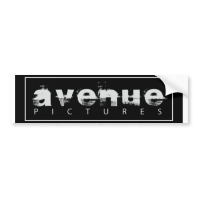 avenue pictures logo bumper sticker by Avenue_Pictures