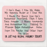 Average Pharmacy Student Gifts Mouse Pad