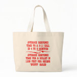 Average Response Time To A 911 Call Is Canvas Bag