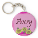 Avery Daisy Keychain
