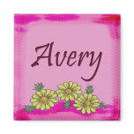 Avery Daisy Magnet