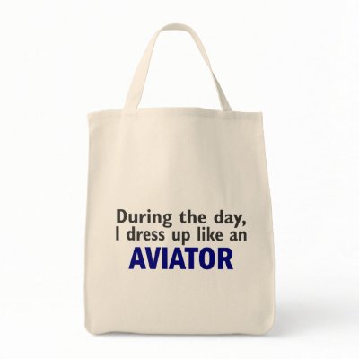 AVIATOR During The Day Tote Bags by professiongifts