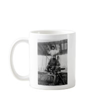 Aviator Henri Farman and Wife, early 1900s Coffee Mugs