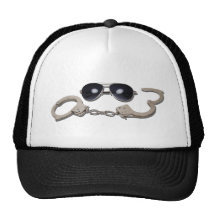 AviatorGlassessHandcuffs103110 Trucker Hats