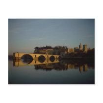 Avignon crépuscule cartes postales