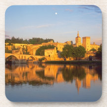 Avignon, Vaucluse, Provence, France, Rhone Beverage Coasters