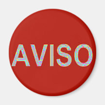 AVISO REFRIGERATOR MAGNETS