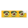 Avocado and Half Bumper Sticker